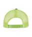 Casquette trucker adulte gris foncé / vert néon Flexfit