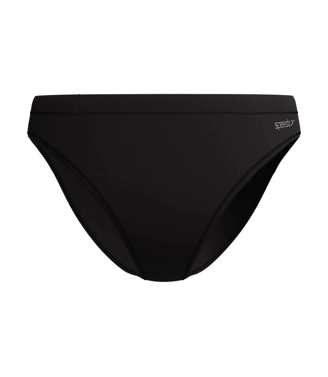 Womens/ladies Solid Bikini Bottoms Black Speedo-1