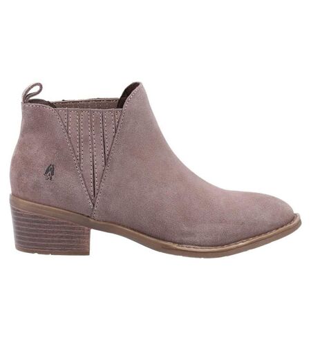 Hush Puppies Womens/Ladies Isobel Suede Ankle Boots (Taupe) - UTFS8388