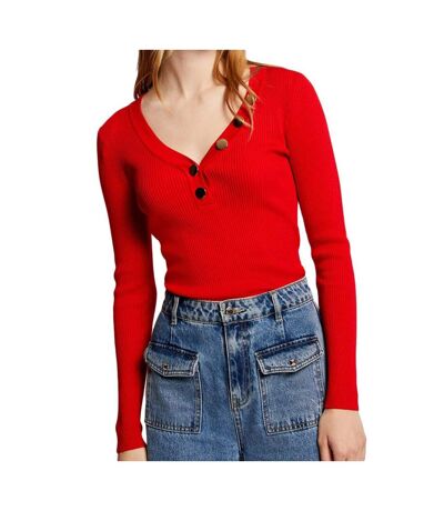 Pull Rouge Femme Morgan BANBI - L