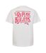 Mens Back Jeans Logo T-shirt White Replay-3