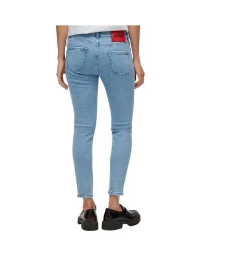 Jean Femme Turquoise Vif Hugo