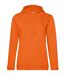 Sweat À Capuche Inspire Femme Orange B&C-1