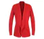 Gilet Blazer Femme Rouge PULF2005C Élégance et Confiance-2
