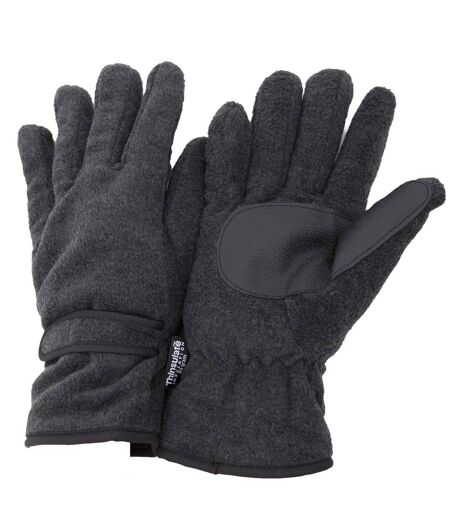 FLOSO - Gants thermiques en polaire Thinsulate - Homme (Gris foncé) - UTGL127