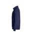 Unisex Adult Basic Half Zip Sweatshirt Dark Navy Clique-3