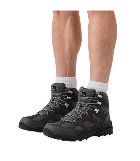 Chaussures Montantes De Randonnée Homme Noir Jack Wolfskin