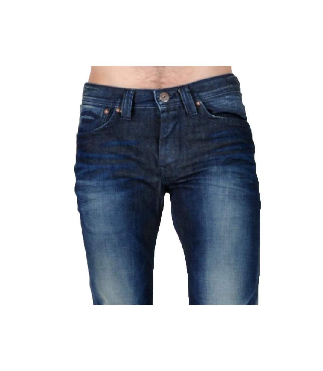 Jeans Pepe Jeans Kingston PM200017B13 Bleu Foncé Délavé-4