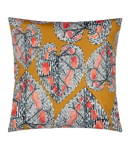 Wylder Ebon Wilds Mahari Outdoor Cushion Cover (Saffron) (43cm x 43cm) - UTRV3158