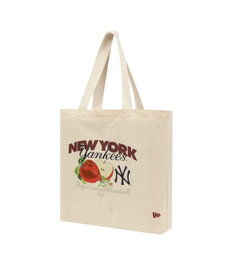 New York Yankees Cotton Canvas Tote Bag One Size Red New Era