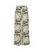 Pantalon fluide beige/vert/noir femme jdy millie-1