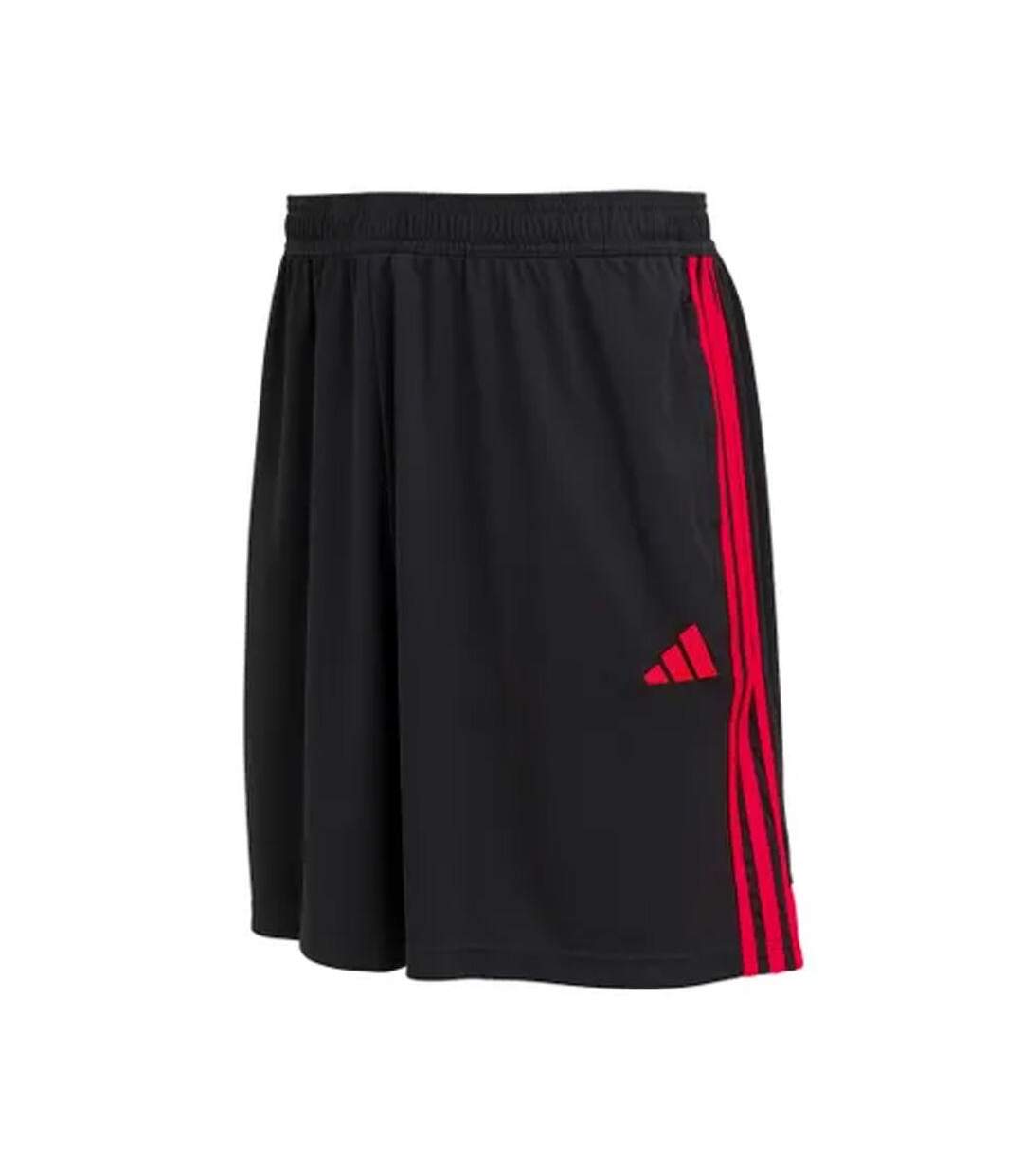 Short noir/rouge homme adidas tiro-1