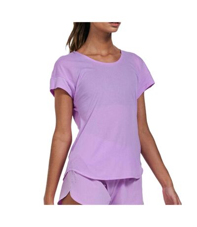 T-shirt de running violet  femme nike breathe - s