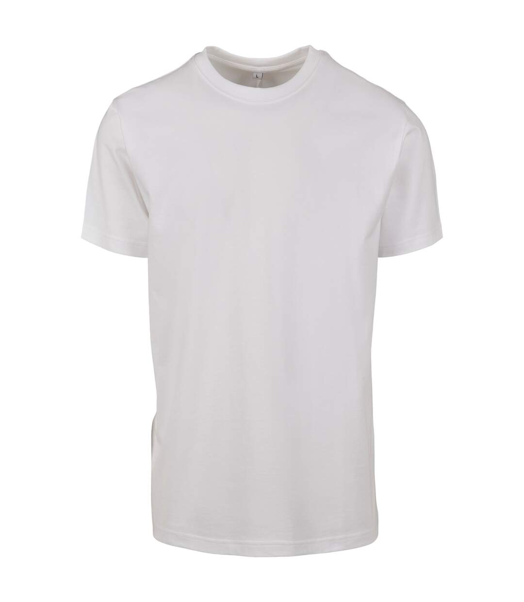 T-shirt Homme Blanc Build Your Brand-1