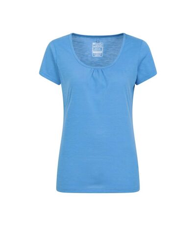 T-shirt Agra Femme Bleu Vif Mountain Warehouse