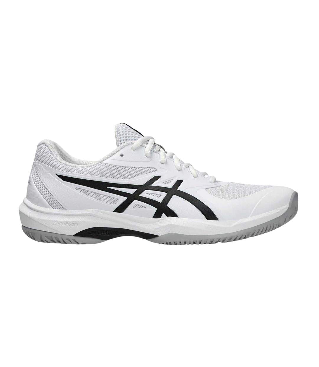 Mens Game Ff Tennis Shoes White Black Asics-1