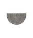 Tapis Déco Tressé Café 120cm Noir-2