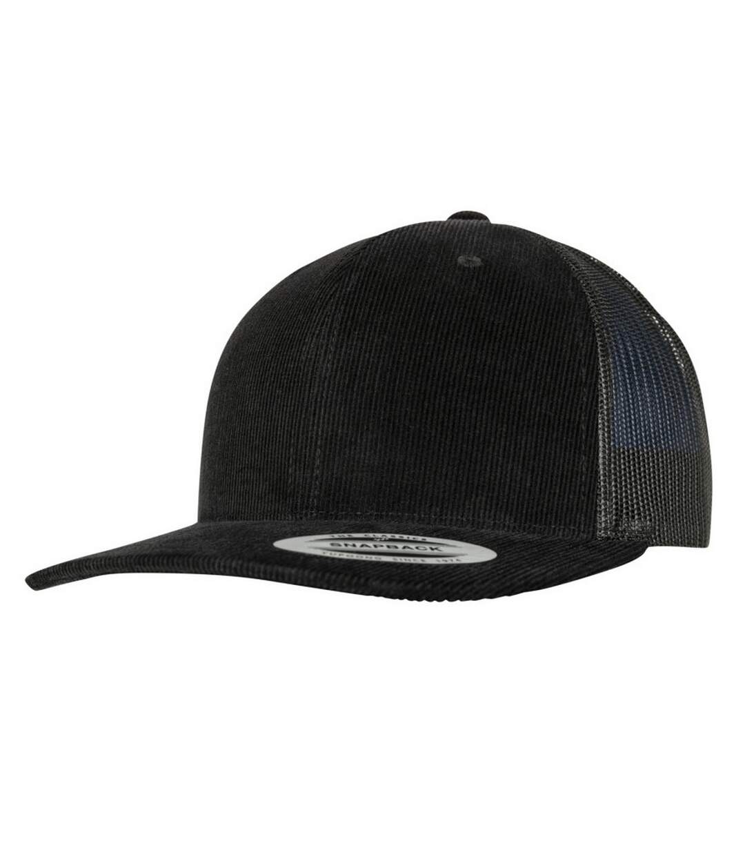 Casquette Trucker Noir Flexfit-3