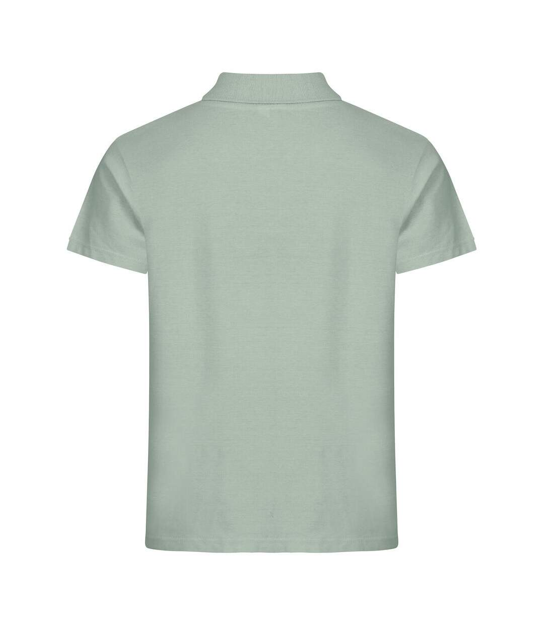Polo Basic Homme Vert Sauge Clique-2