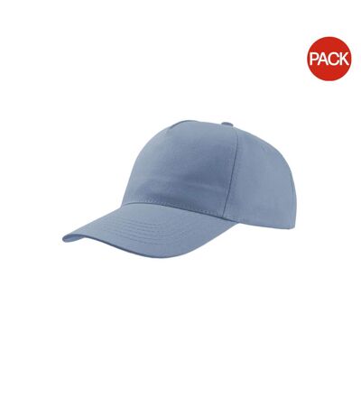 Atlantis Start 5 Panel Cap (Pack of 2) (Light Blue) - UTAB425