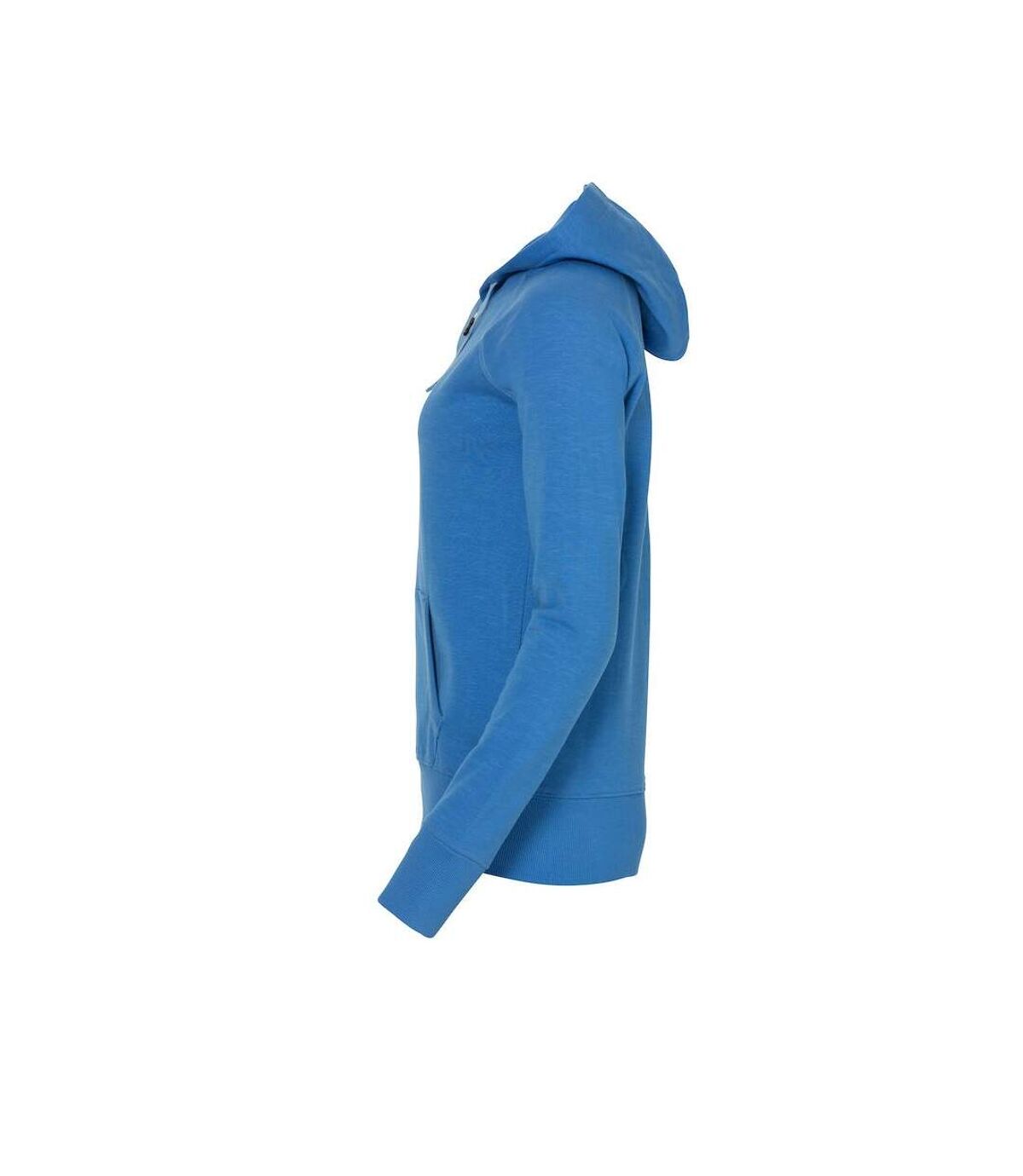 Clique Womens/Ladies Loris Melange Full Zip Hoodie (Polar Blue)