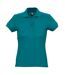 SOLS Womens/Ladies Passion Pique Short Sleeve Polo Shirt (Duck Blue) - UTPC317