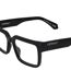Unisex Adult Style 8m Square Sunglasses One Size Black Off White-4