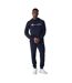Sweat À Capuche Motif/style Logo Brodé Homme Bleu Marine Champion-4