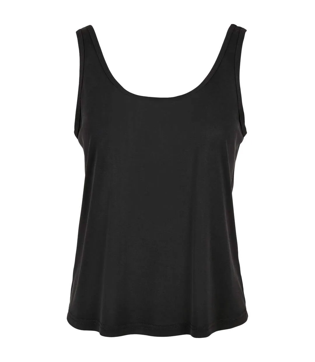 Womens/ladies Modal Loose Top Black Urban Classics-1