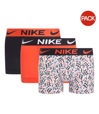 Pack of 3  Mens essential micro dri-fit boxer shorts  red/black/white Nike