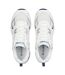 Womens/ladies Pro Mira Synthetic Leather Trainers White Navy USA Pro-3