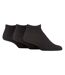 3 Pack Mens Plain Sports Trainer Socks - Comfortable Everyday Ankle Socks-1