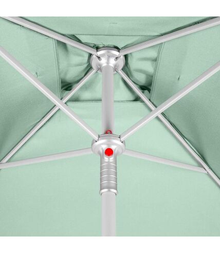 Parasol droit carré Anzio - L. 200 x l. 200 cm - Vert céladon