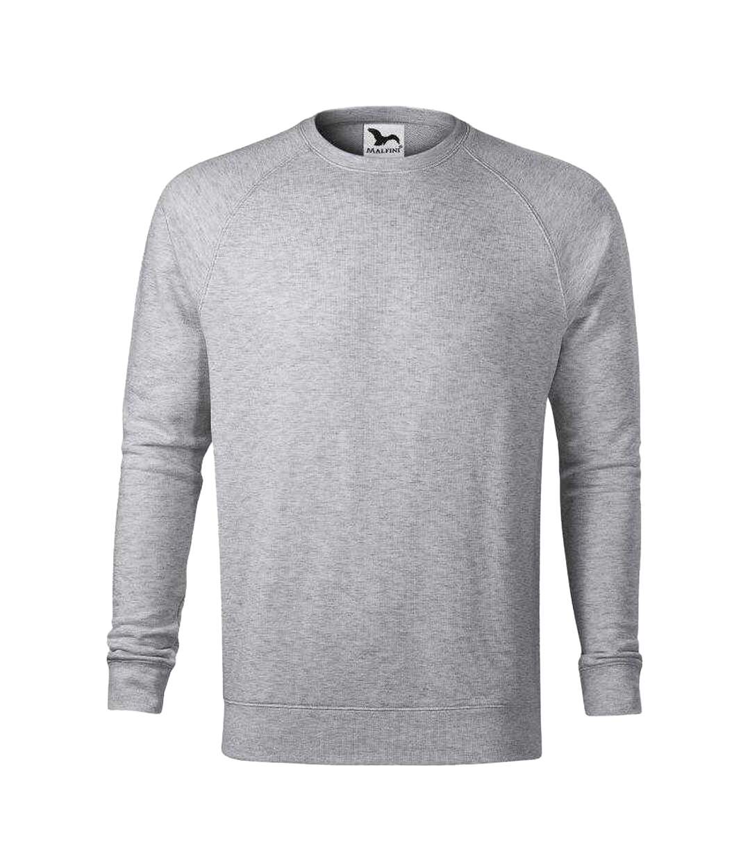 Sweat Merger Homme Gris Malfini-1