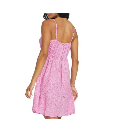 Robe rose à fleurs femme billabong so dainty