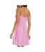 Robe rose à fleurs femme billabong so dainty-2