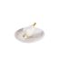 Porte Bijoux en Céramique Cœur 10cm Blanc-3