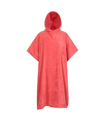 Mountain Warehouse Womens/Ladies Driftwood Hooded Towel (Pink)
