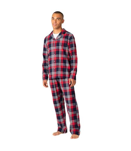 Ensemble De Pyjama Homme Rouge Bleu Marine SF