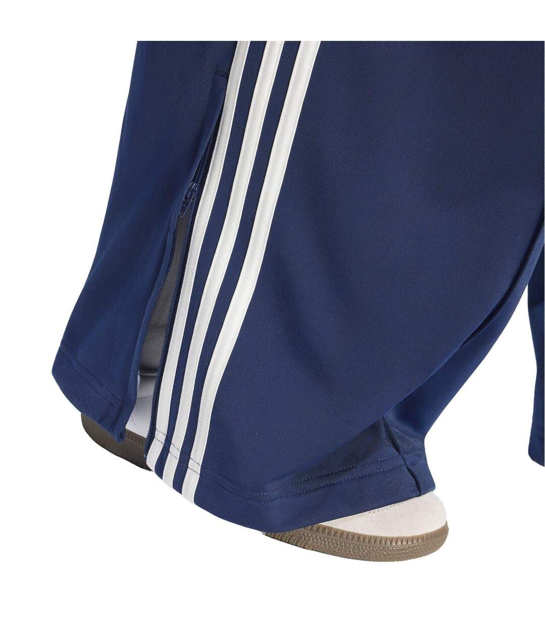 Pantalon De Survêtement Motif/style 3 Rayures Firebird Femme Bleu Indigo Sombre Adidas-4