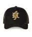 Casquette trucker en velours avec filet logo brodé Black Hole Sun Rock'n Free Life-2