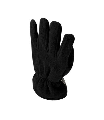 Beechfield Unisex Suprafleece Anti-Pilling Thinsulate Thermal Winter Gloves (Black) - UTRW235