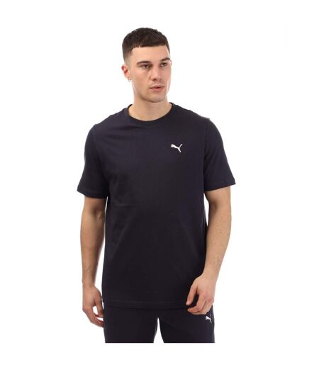T-shirt Homme Bleu Marine Puma