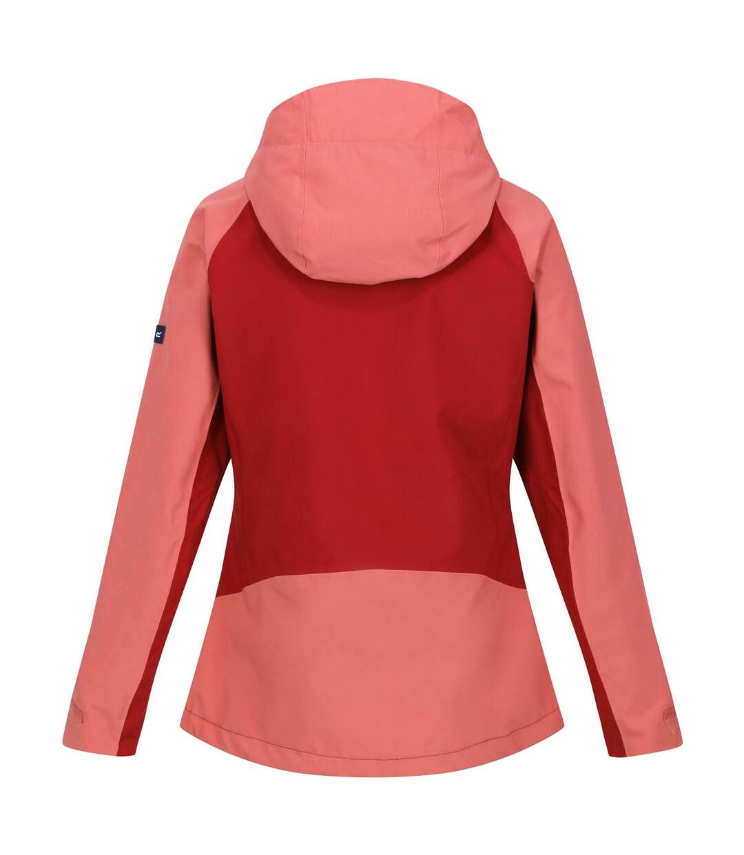 Coupe-vent birchdale femme rouge foncé / corail clair Regatta-2