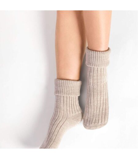 Ladies Wool Bed Socks Luxurious Super Soft Cosy Lounge Sleep Socks