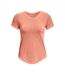 T-shirt streaker run femme rose Under Armour-1