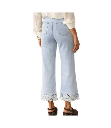 Jean wide bleu femme oraije nola