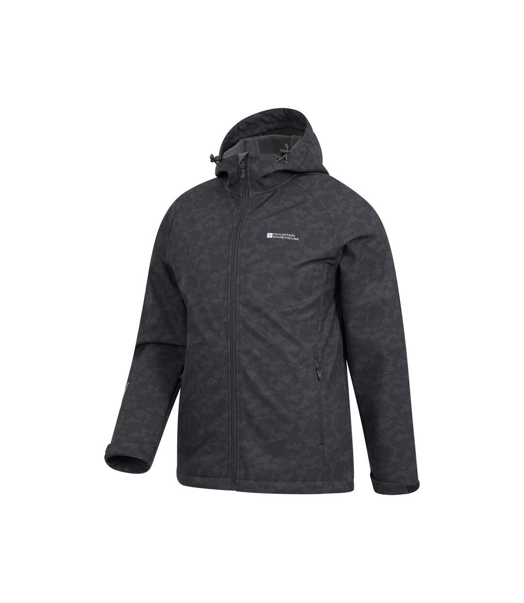 Veste Softshell Exodus Homme Noir Mountain Warehouse-3