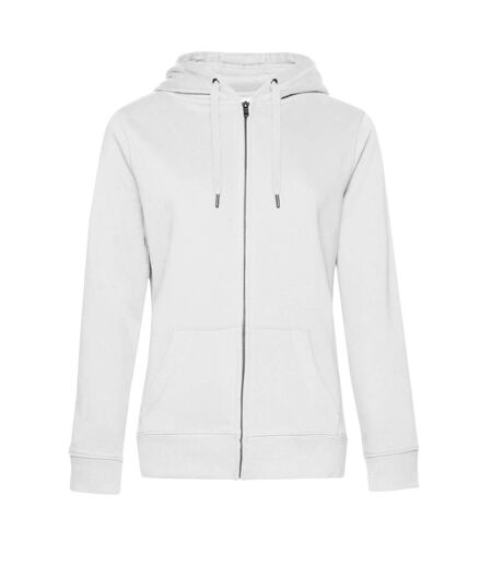 Veste à capuche queen femme blanc B&C