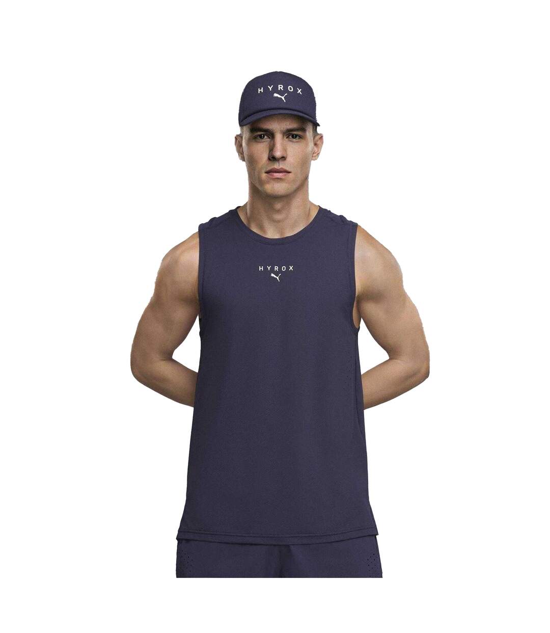 Mens Hyrox Tank Top Deep Plum Puma-1